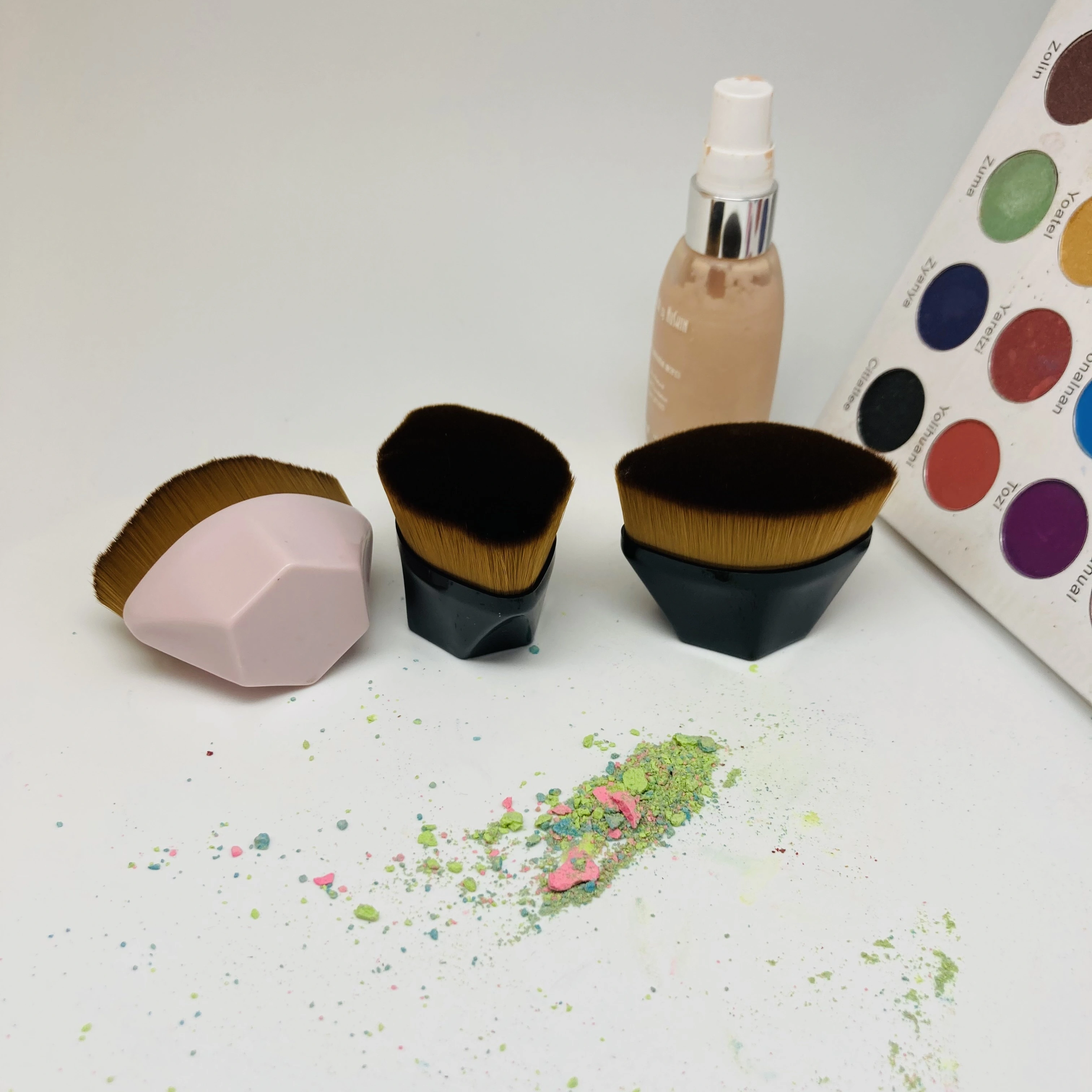 Makeup brushes private label packaging high quality make up foundation brush 1