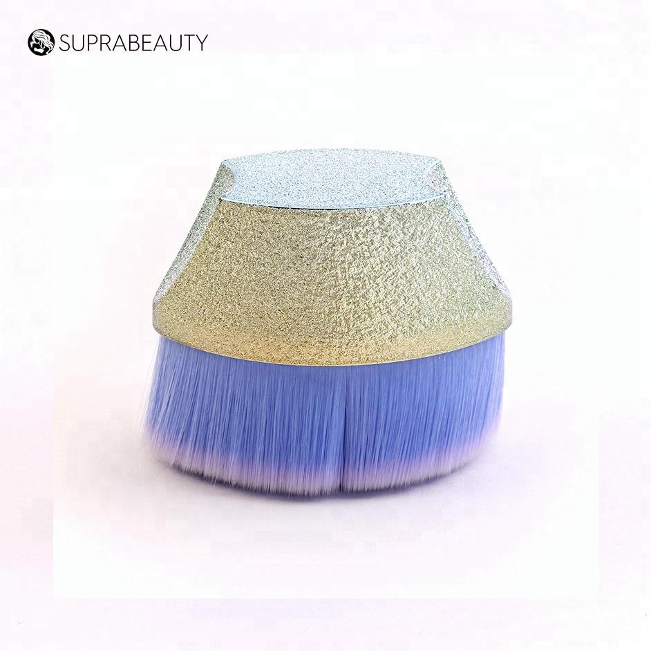 Egg shape shinning makeup tools Glitter cosmetic brush kabuki oval makeup brush 3