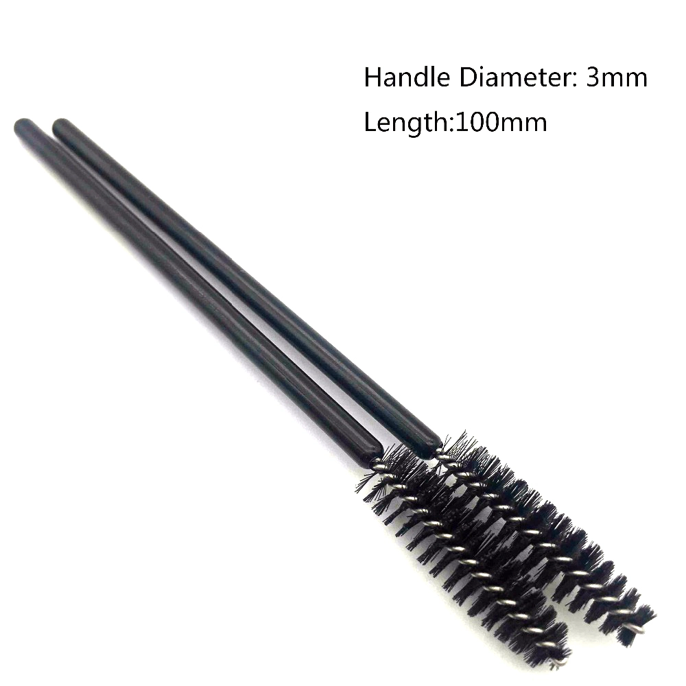 Plastic handle makeup disposable mascara wands 1
