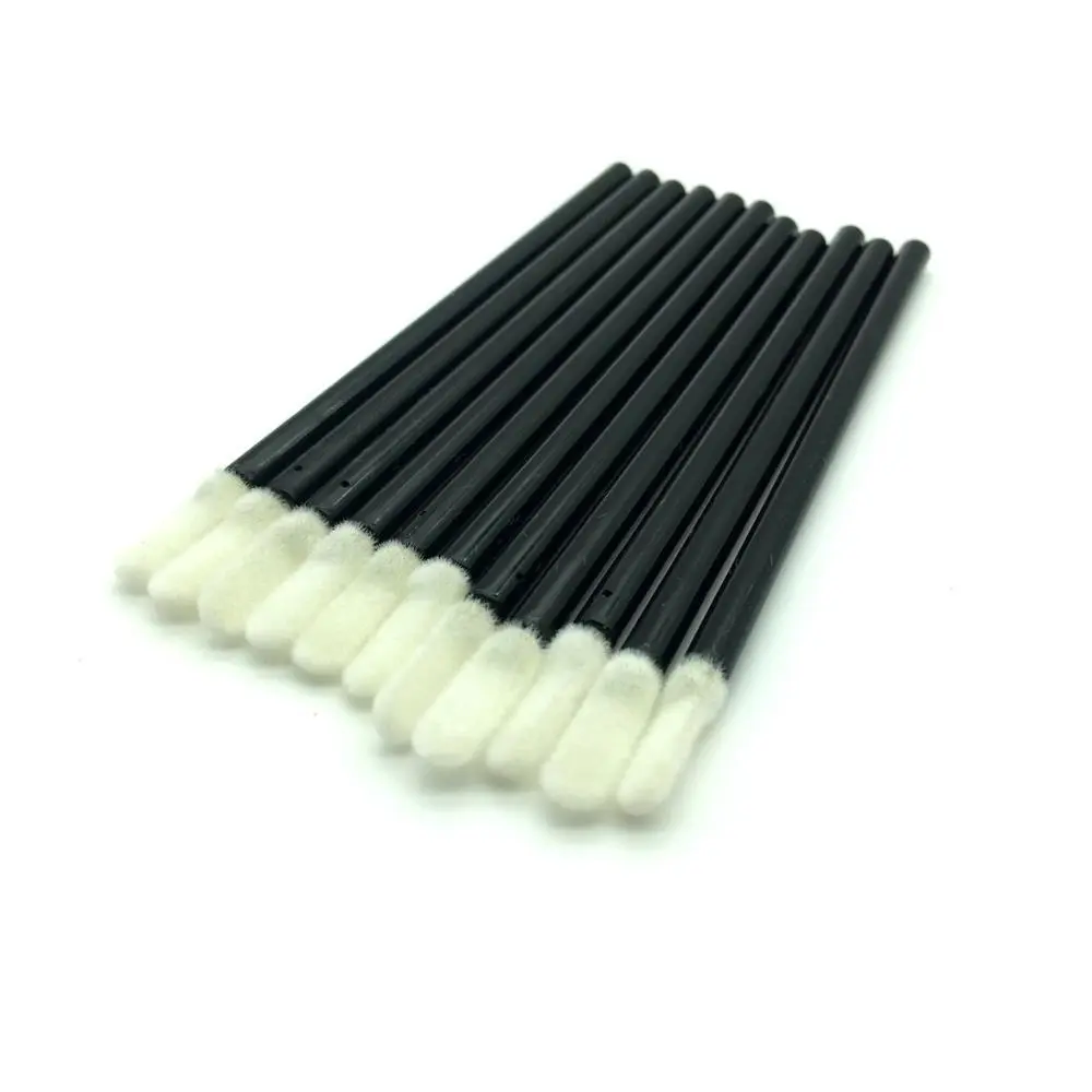 Disposable lip gloss applicator Wholesale silicone flocked applicator Cheapest Lip Gloss Wand 1