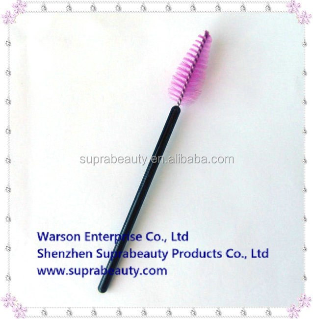 25 pcs per pack plastic handle nylon makeup applicator disposable nail brush 5