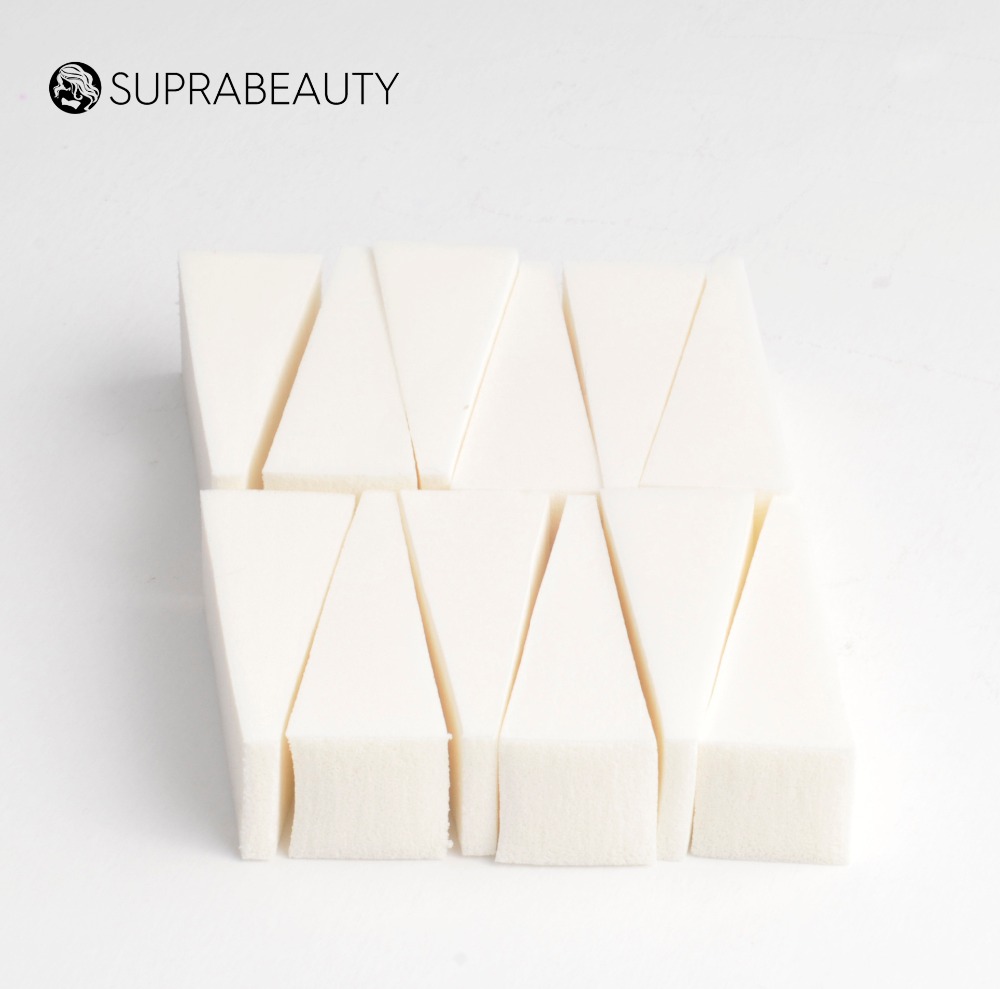 12pcs Non latex makeup sponge puff customized color cosmetic wedges bulk 1