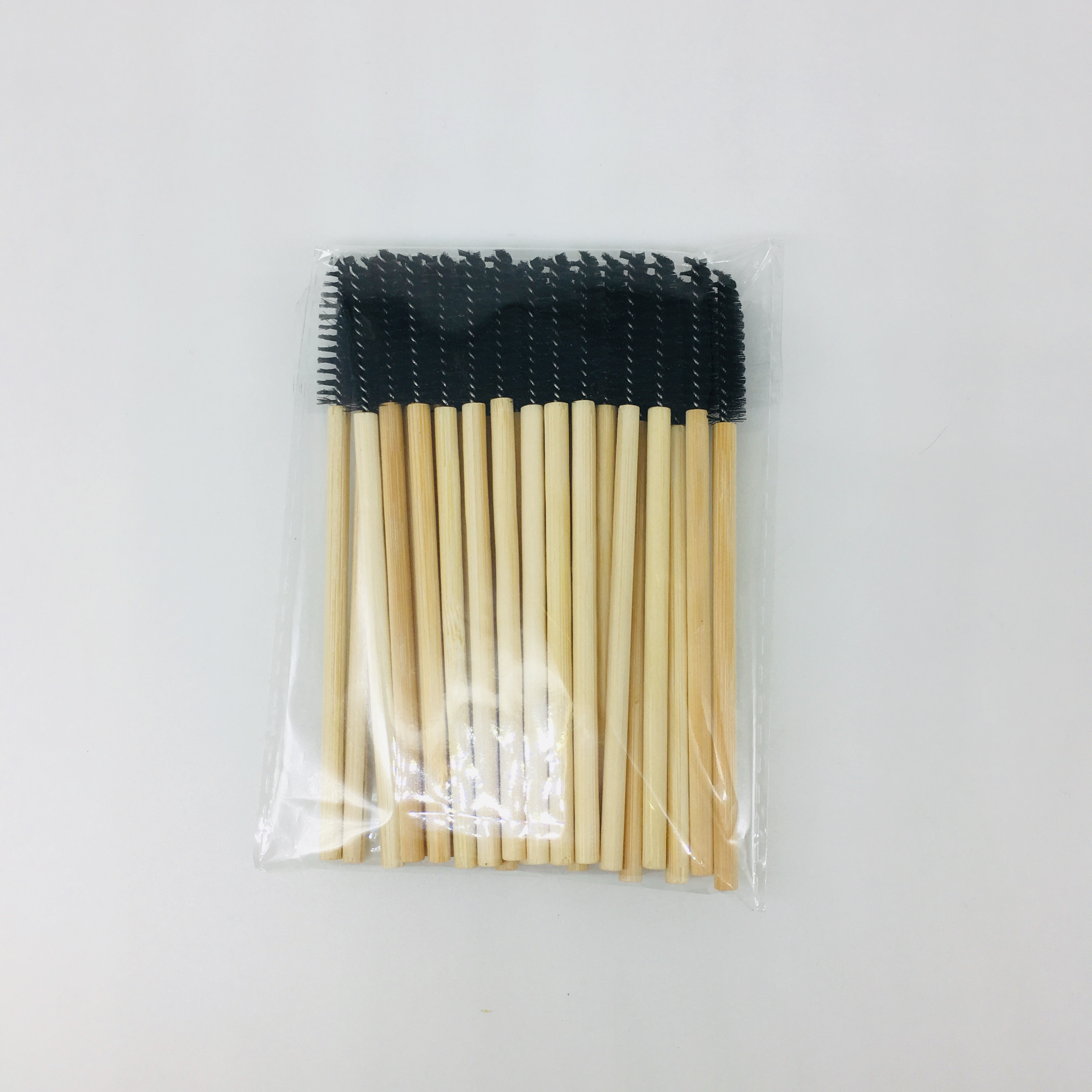 Eco Friendly Private Label Silicone Bamboo Mascara Brush for Eyelash Extensions 3