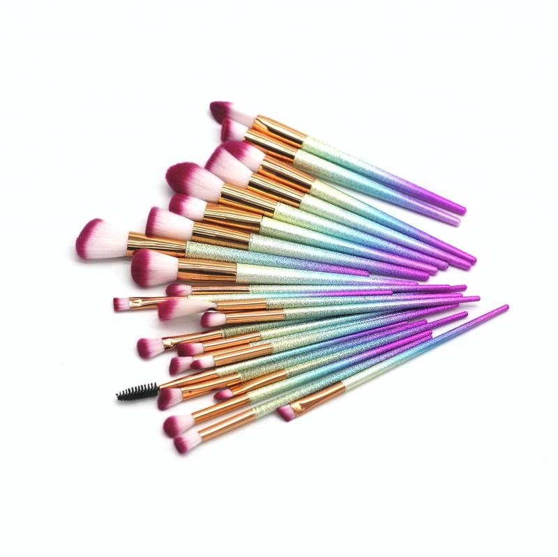 Wholesale Make Up Mermaid Polish Set Beauty Single Custom Makeup Brush 2