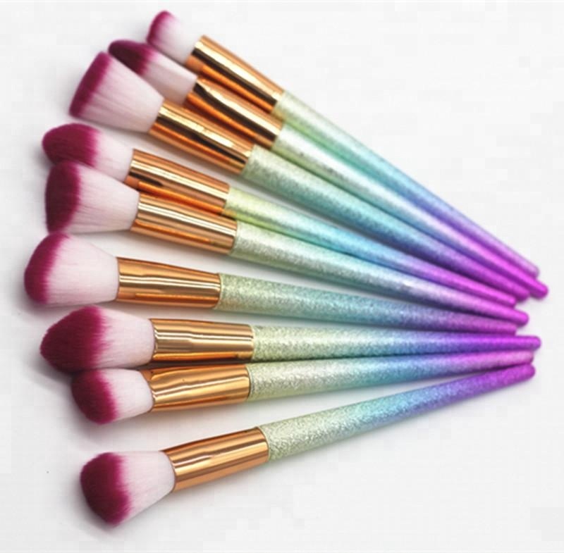 Wholesale Make Up Mermaid Polish Set Beauty Single Custom Makeup Brush 3