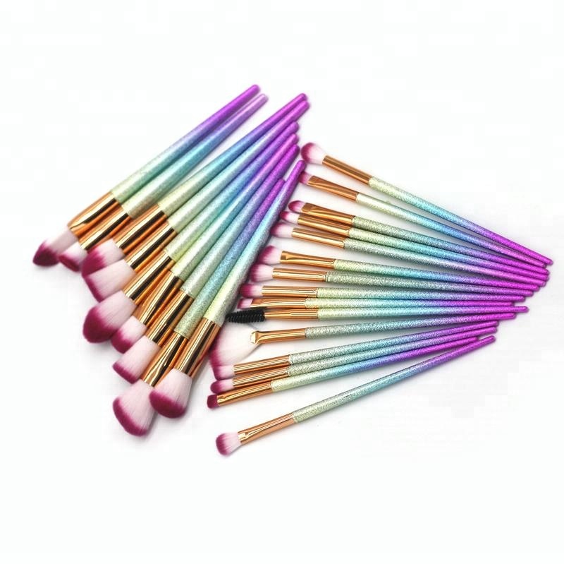 Wholesale Make Up Mermaid Polish Set Beauty Single Custom Makeup Brush 6