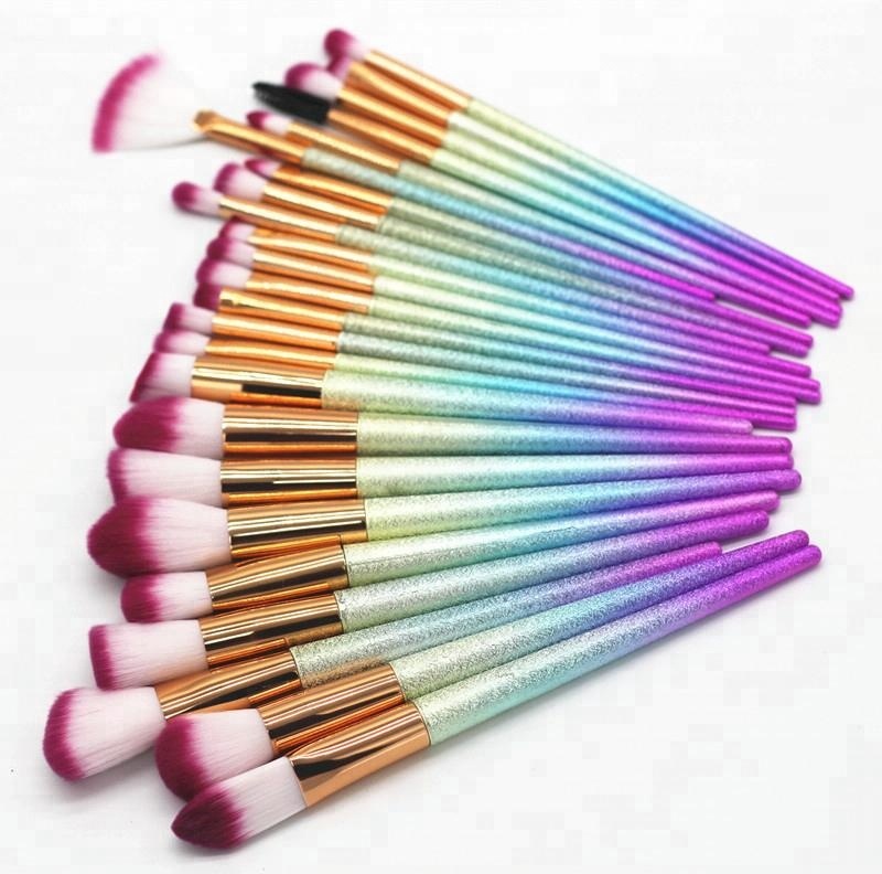 Wholesale Make Up Mermaid Polish Set Beauty Single Custom Makeup Brush 4