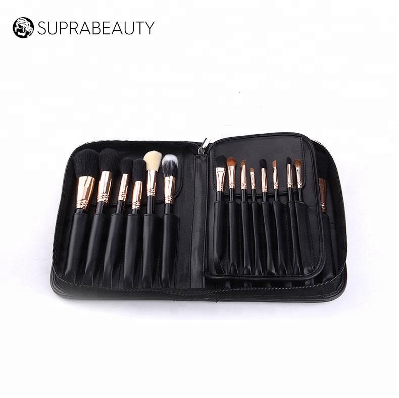 Kit Eyelash Cosmetic Wood Hello Kitty Set 15pcs Makeup Brush Organizer 2