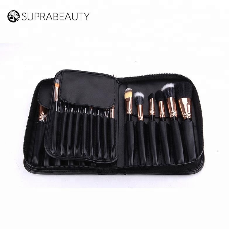 Kit Eyelash Cosmetic Wood Hello Kitty Set 15pcs Makeup Brush Organizer 4