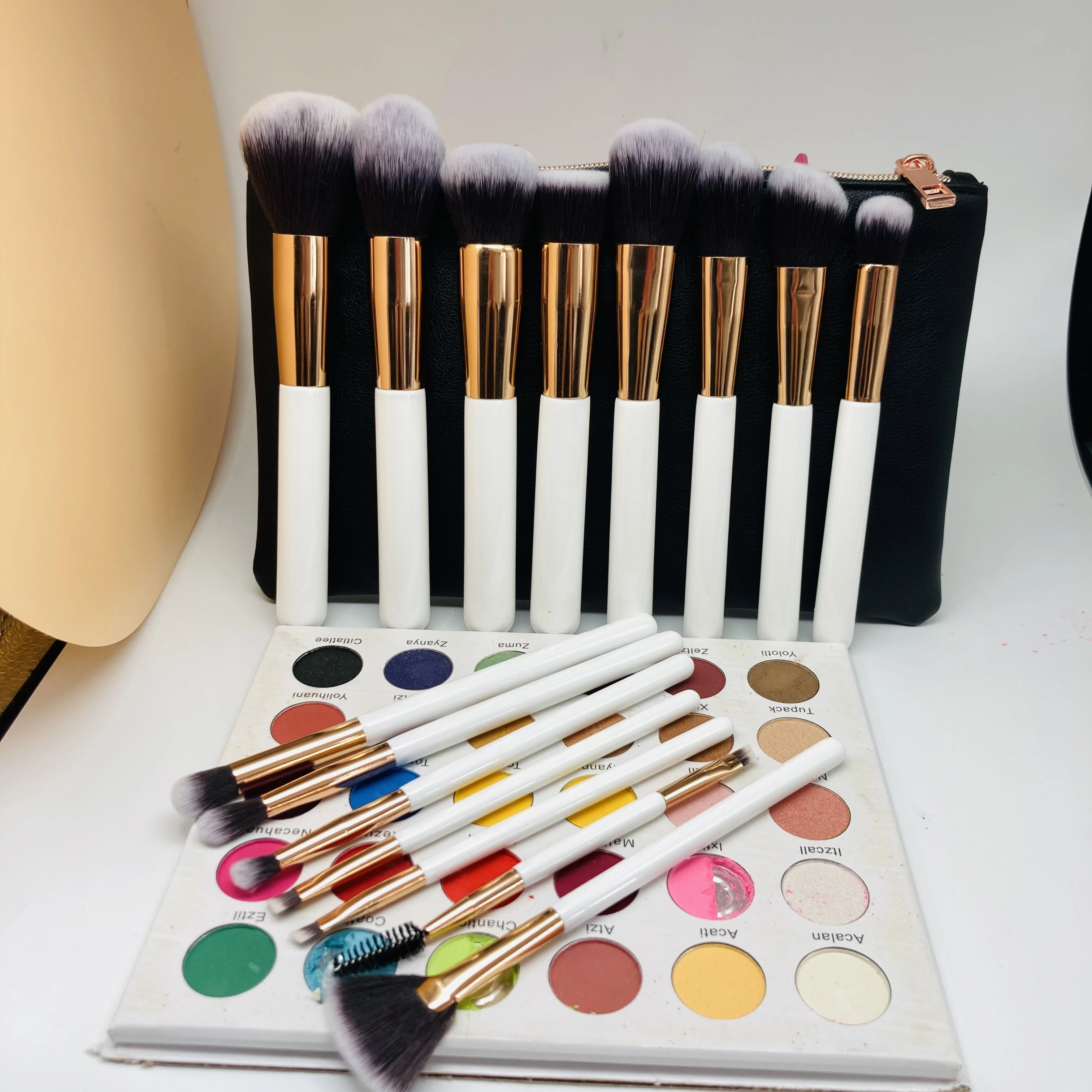 Wholesale makeup brush set Suprabeauty private label professional vegan makeup brush set 1