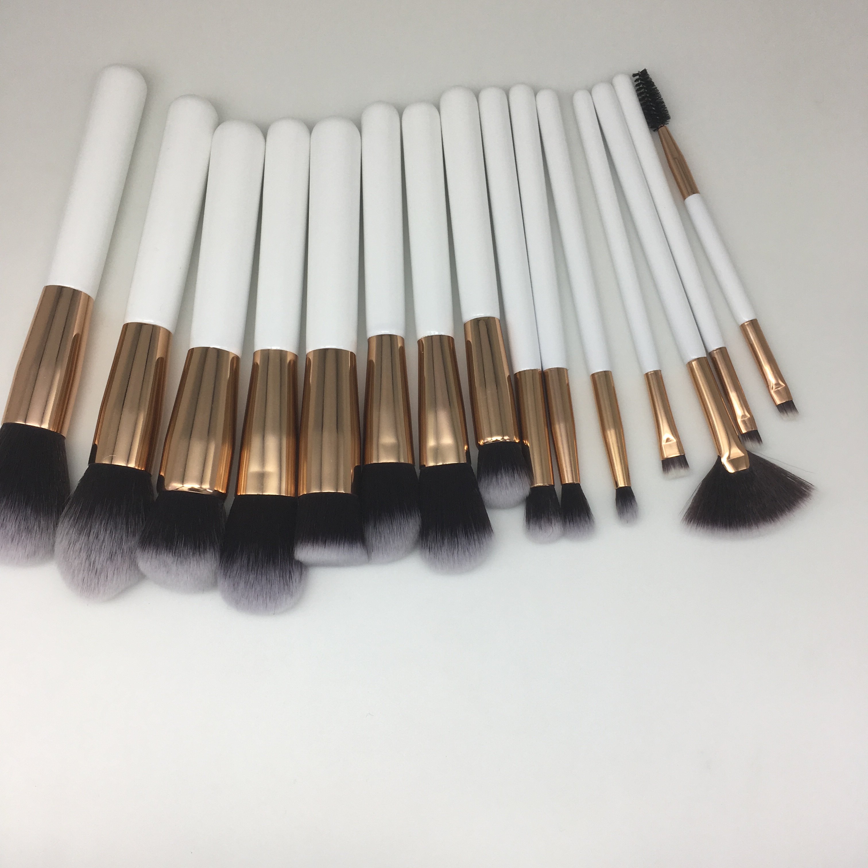 Professional makeup brush holder vegan custom makeup brush set 5