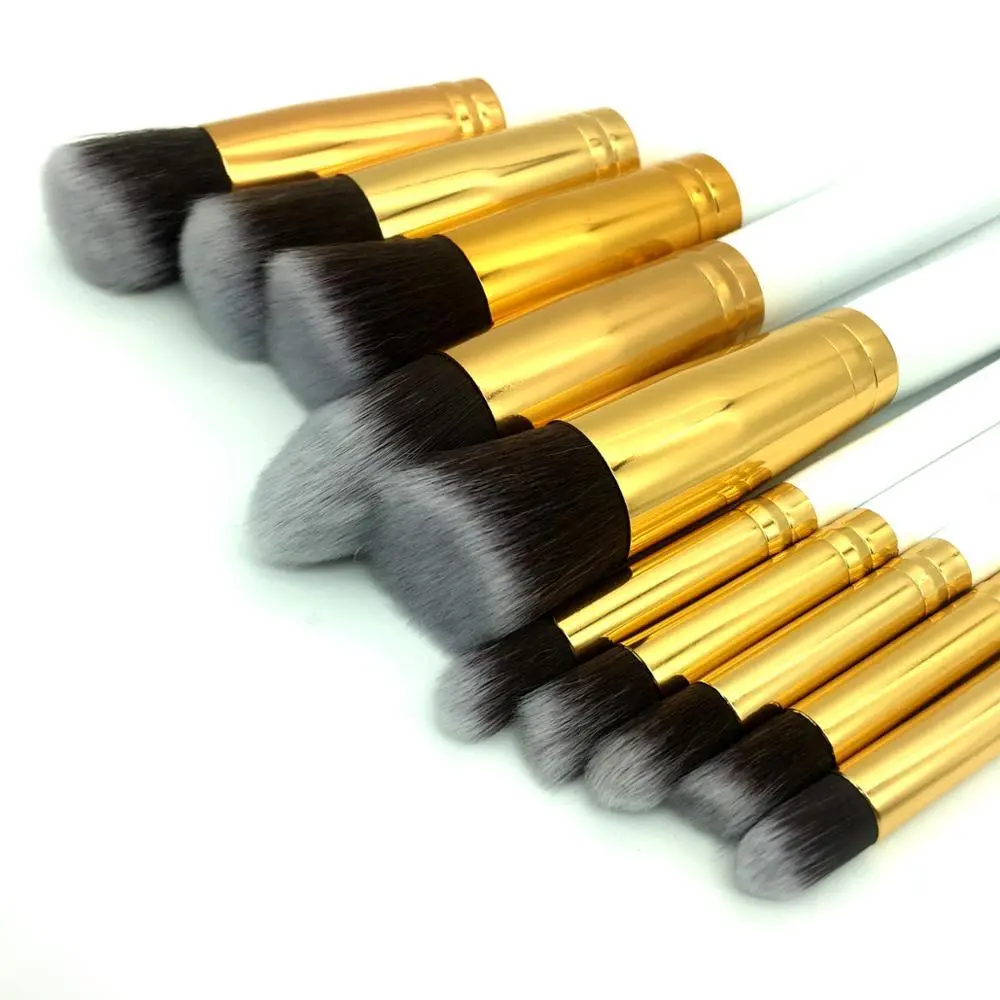 Hot selling 10pcs Glitter Set Makeup 7pcs Maquillaje Makeup Brush 1