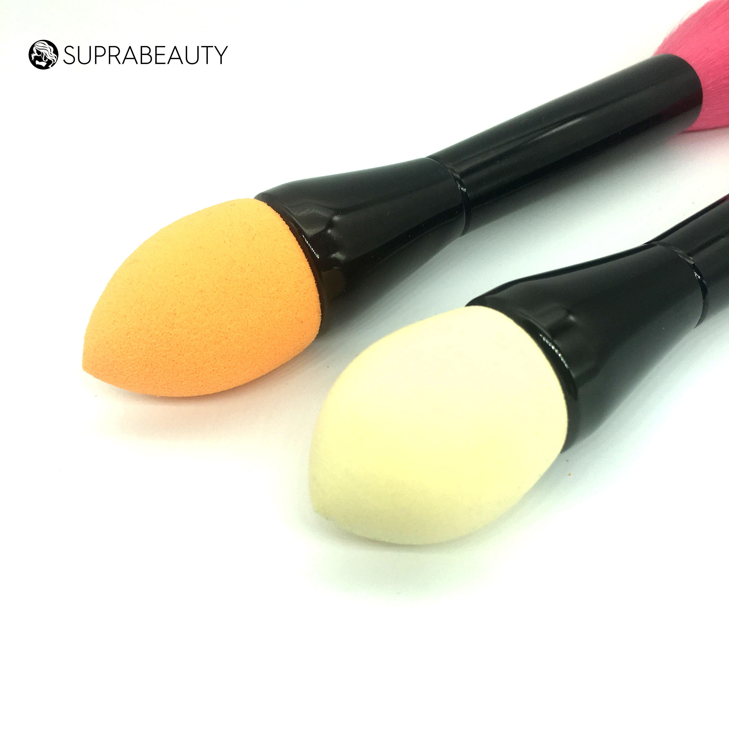 Rose gold makeup brushes wholesale private label anime makeup brushes custom logo sponge makeup brush 3
