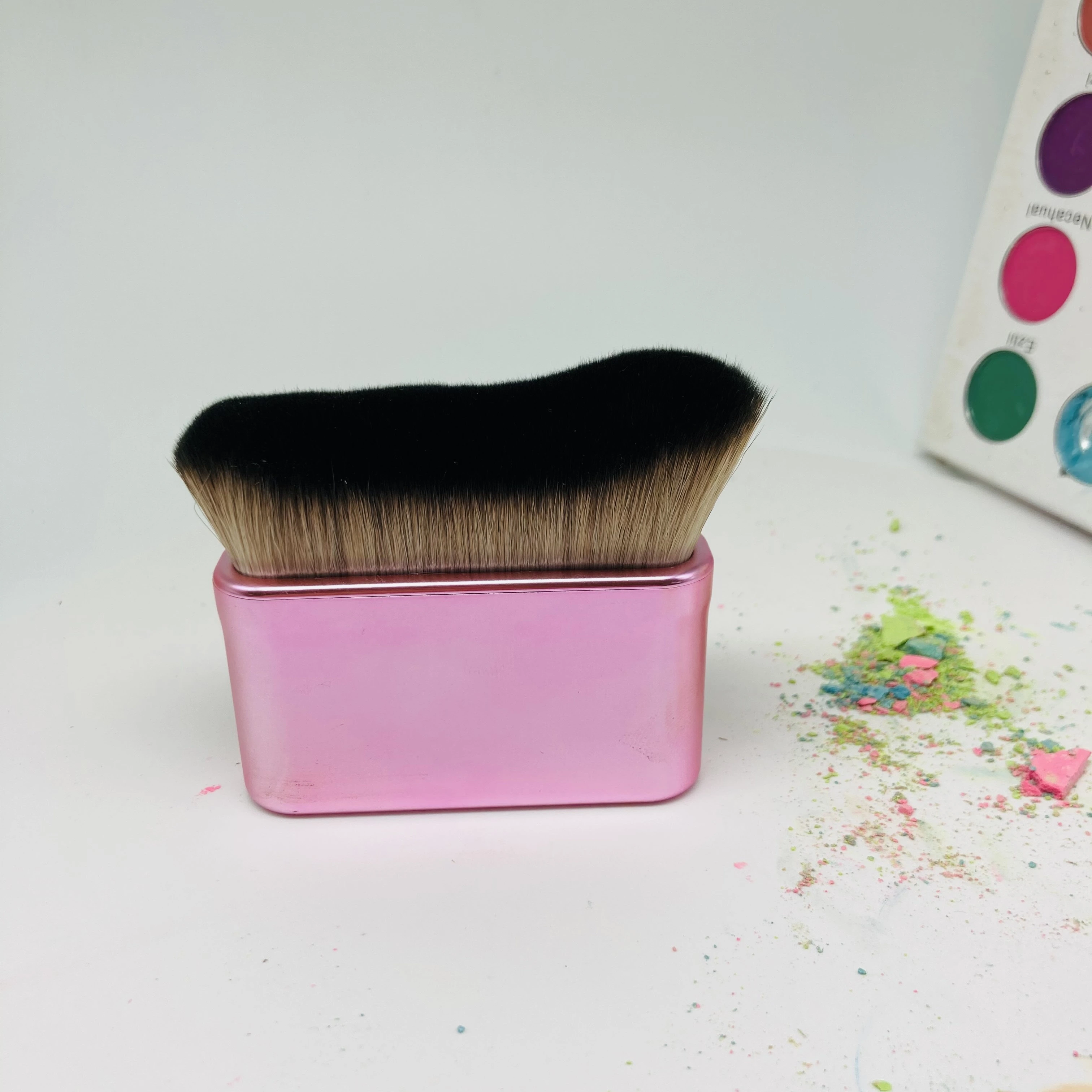 Custom make up brushes high quality professional pink make up brushes private label 1