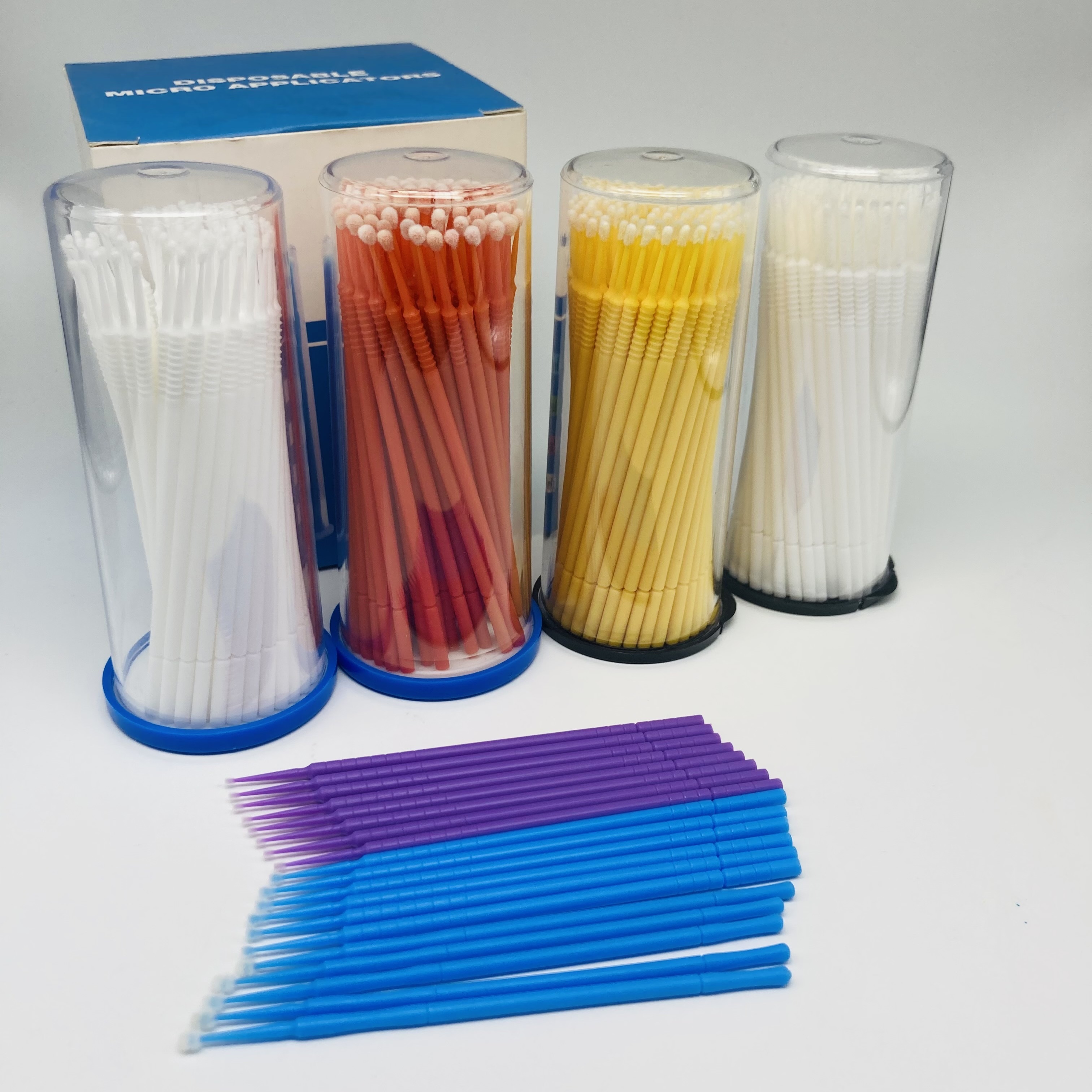 Micro applicateur jetable stérilisé par flocage, 100 pièces 5