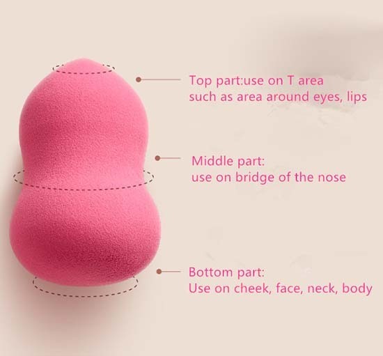 fabricant d'éponge de fond de teint sps pour fond de teint crème Suprabeauty 6