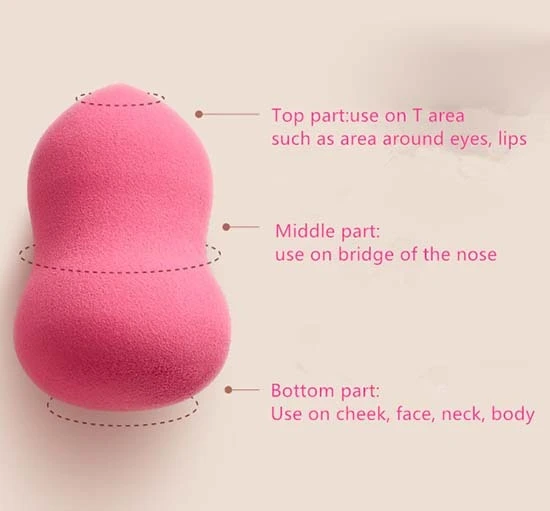 Suprabeauty ブレンダーミネラル乾燥粉末の最高の安価なメイクアップスポンジサプライヤー 6