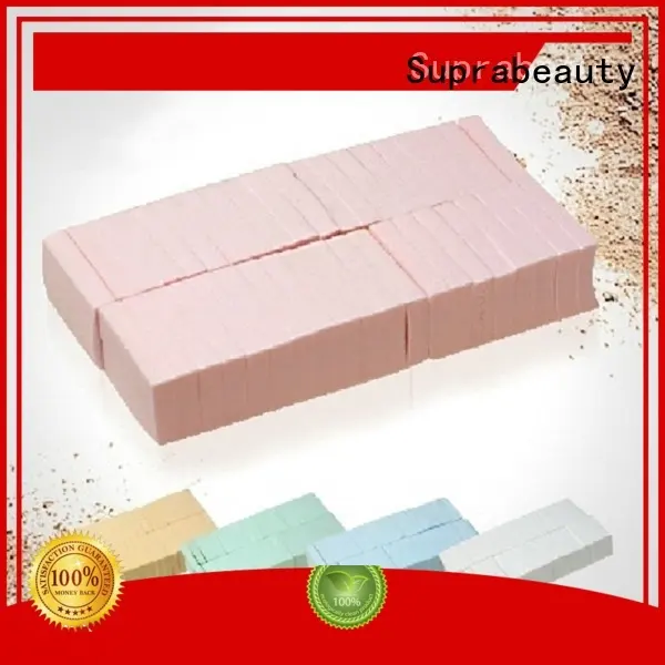 Suprabeauty pink best makeup sponges with customized color for cream foundation 1
