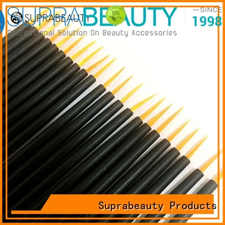 synthetic mascara wand with bamboo handle for mascara cream 1