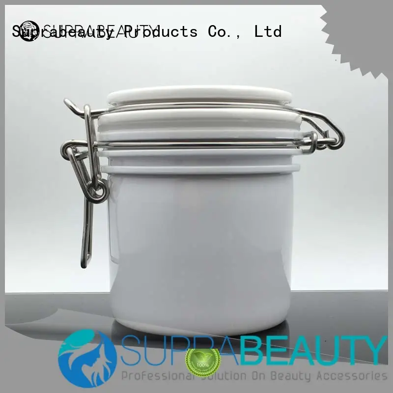 frosted fancy cosmetic jars with logo printing for petroleum jelly 1