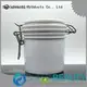frosted fancy cosmetic jars with logo printing for petroleum jelly 1