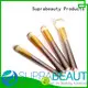 hair good quality makeup brush sets with synthetic bristles for loose powder 1