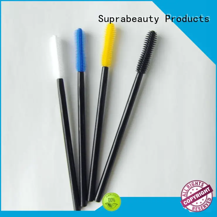Suprabeauty spd disposable makeup applicators with bamboo handle for mascara cream 1