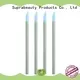 nail eyeshadow applicator with bamboo handle for lip gloss cream 1