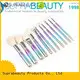 Suprabeauty sp top 10 makeup brush sets with curved synthetic hair for loose powder 1