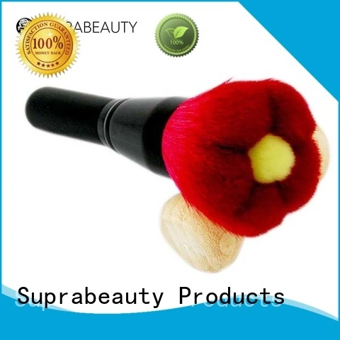 Brochas de cosméticos de belleza taklon con puntas súper finas para polvos sueltos Suprabeauty 1