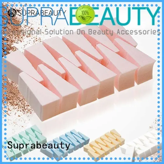 sp face makeup sponge with customized color for mineral dried powder Suprabeauty 1
