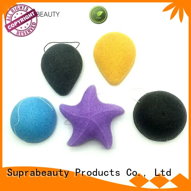 Suprabeauty organic face sponge for foundation with customized color for mineral dried powder 1