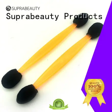 Suprabeauty white disposable eyelash brush large tapper head 1