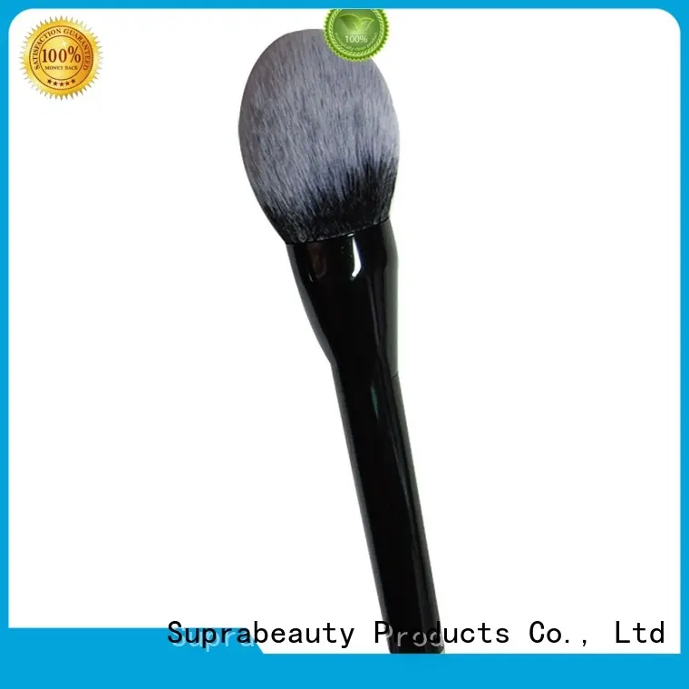 compact very cheap makeup brushes with eco friendly painting for loose powder Suprabeauty 1