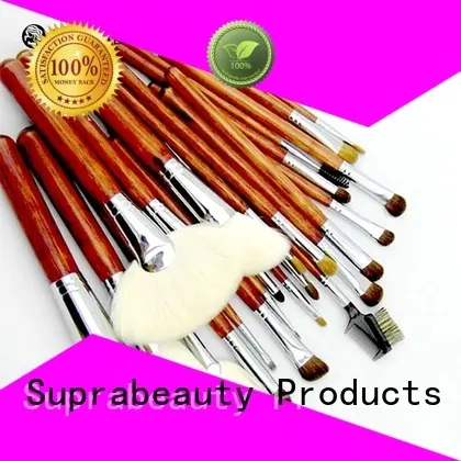 Suprabeauty spn unique makeup brush sets with brush belt for loose powder 1
