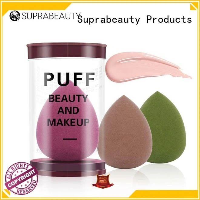 Suprabeauty SP ベスト メイクアップ スポンジ ウェッジ ミネラル パウダー用1 1