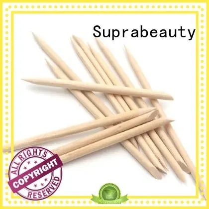 Fabricante de palos de manicura de madera spd para limpiar el polvo. Suprabeauty 1