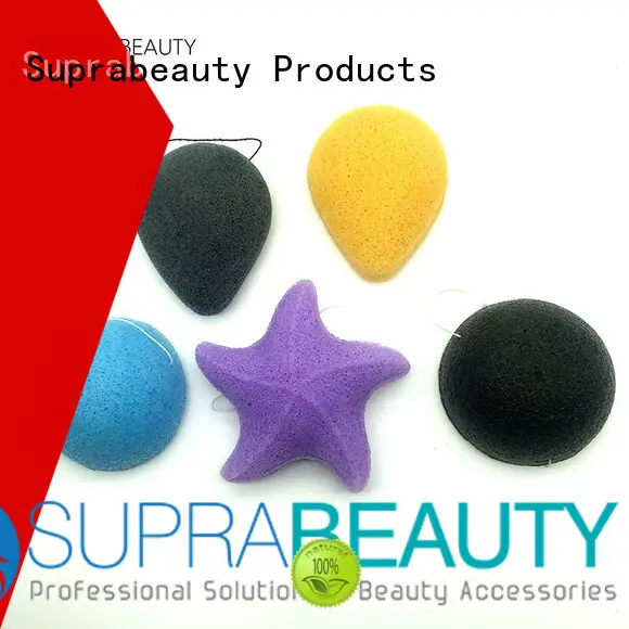 precut best cheap makeup sponges with customized color for mineral dried powder Suprabeauty 1