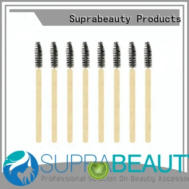 Suprabeauty eyeshadow lipstick makeup brush with bamboo handle for mascara cream 1
