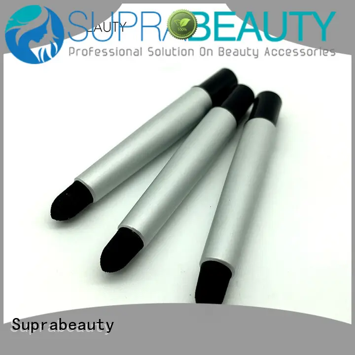 Suprabeauty spd disposable lip brushes with bamboo handle for lip gloss cream 1