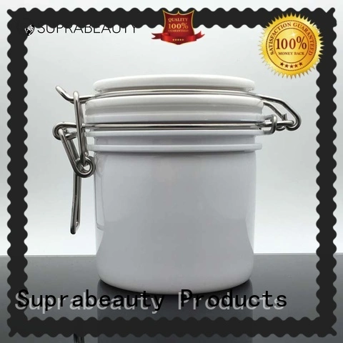 Suprabeauty Frascos cosméticos vacíos redondos con acero inoxidable para mascarilla de barro. 1
