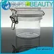 round frosted glass cosmetic bottles with silicone ring for petroleum jelly Suprabeauty 1