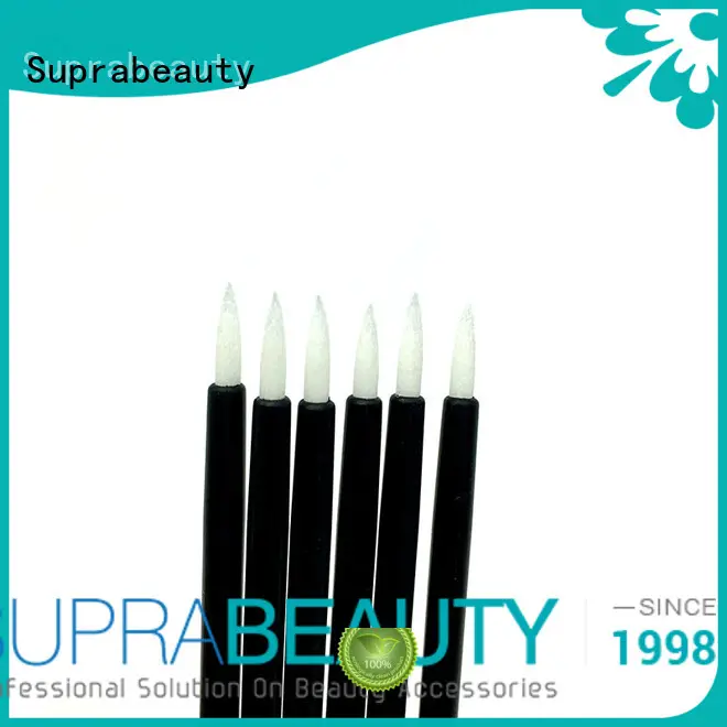 Suprabeauty spd eyeshadow applicator with bamboo handle for eyeshadow powder 1