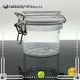 white plastic cosmetic jars with silicone ring for petroleum jelly 1