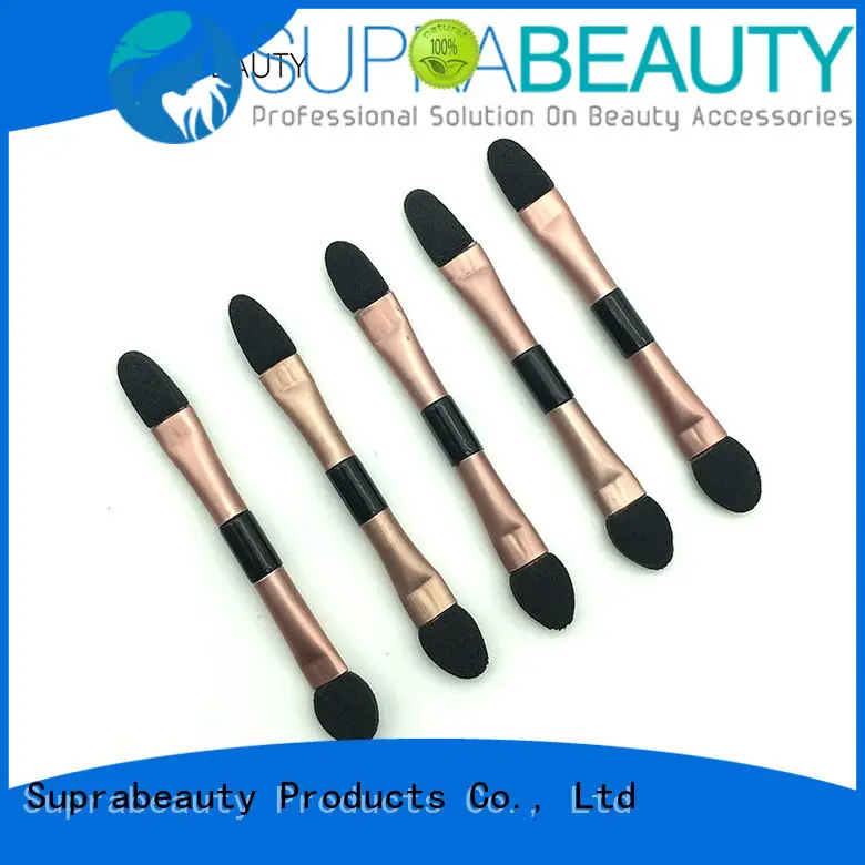 Suprabeauty spd lipstick applicator with bamboo handle for mascara cream 1