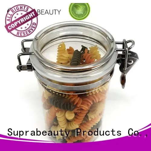 Suprabeauty xlj clear cosmetic jars with logo printing for petroleum jelly 1