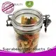 Suprabeauty xlj clear cosmetic jars with logo printing for petroleum jelly 1