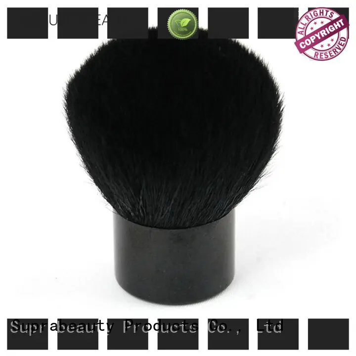 Suprabeauty pennello cosmetico piatto retrattile con punte super fini per cipria sciolta 1