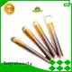 pcs makeup brush kit with curved synthetic hair for artists Suprabeauty 1