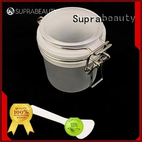 frosted plastic cosmetic jars with lids with logo printing for petroleum jelly 1